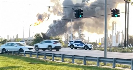 Fire out, shelter-in-place order lifted after Port Arthur oil refinery explosion