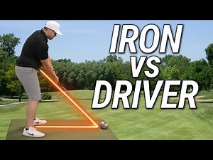 How To Stand Correctly To The Golf Ball | Iron vs Driver