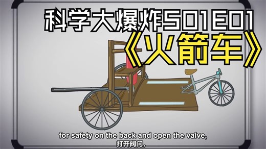 Science Max《科学大爆炸》第一季第一集 Rocket Car 中英双语字幕