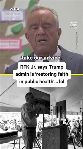 RFK Jr. Claims Health Trust Restored