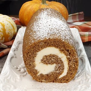 72K views · 573 reactions | Recipe=>https://butteryourbiscuit.com/pumpkin-roll/ This pumpkin roll cake is truly irresistible, deliciously moist with a heavenly cream cheese filling. A classic Fall dessert that everyone will love! | Butter Your Biscuit | Facebook
