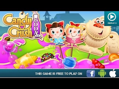Candy Crush Soda Saga - Free On iOS, Android & Facebook - HD Gameplay Trailer