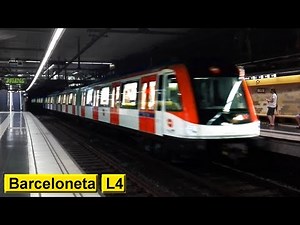 Barceloneta | Line 4 : Barcelona metro ( TMB 9000 - 2100 )