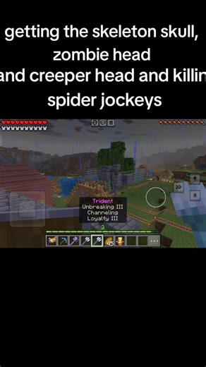 Collecting Minecraft Heads: Skeleton, Zombie, and Creeper