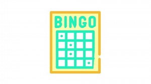 Bingo Card Color Icon Animation Stock Footage Video (100% Royalty-free) 1071488254 | Shutterstock