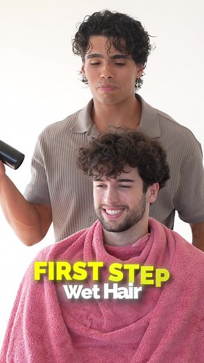 Transforming Wavy Hair into Stunning Curls by Lance Baker