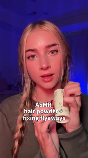 Good thing I fixed that up😮‍💨 (hair powder inspo from @violet) 😋#asmr #asmrsounds #relax #asmrvideo #sleep