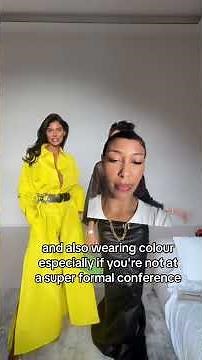 What to wear to a conference! #jodiesgems #steponnecks #afrotech #adcolor #styleinspo