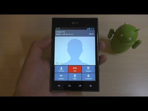 LG Vu Incoming Call