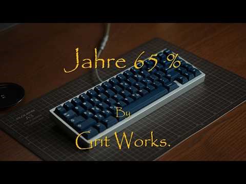 Jahre 65 % 客制化键盘 by GRIT.WORKS 样品深度体验分享 —— 911车迷绝对不该错过的桌面小玩具