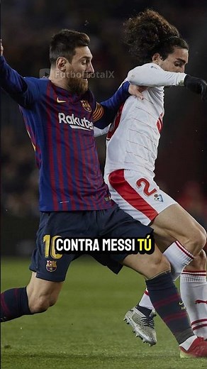 Cucurella: " A Messi le va más rápido el cerebro que a los demás"