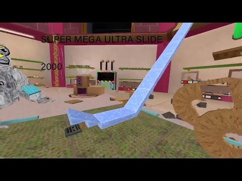 Going down my SUPER MEGA ULTRA SLIDE 2000 in gtag