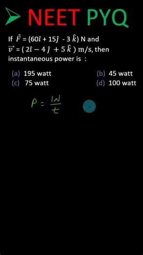 Instant Power Trick ⚡ | Relation Between Power Force and Velocity