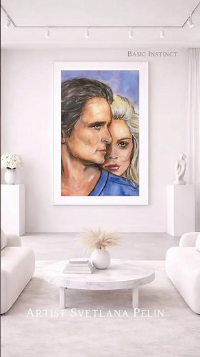 Sharon Stone and Michael Douglas in Basic Instinct