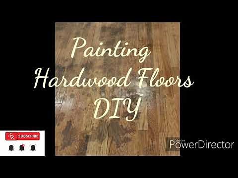 Painting Hardwood Floors DIY