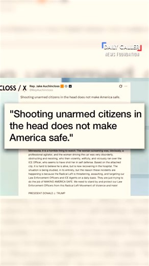 Daily Caller | Peter Doocy Challenges Dem On Minnesota ICE Shooting | Instagram