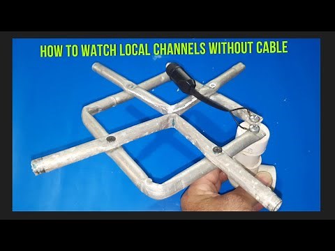 How to Watch Local Channels without Cable. GREAT TV ANTENNA