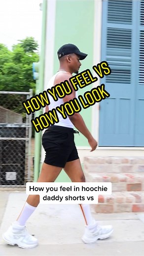 How you feel vs how you look in hoochie daddy shorts 😂😂