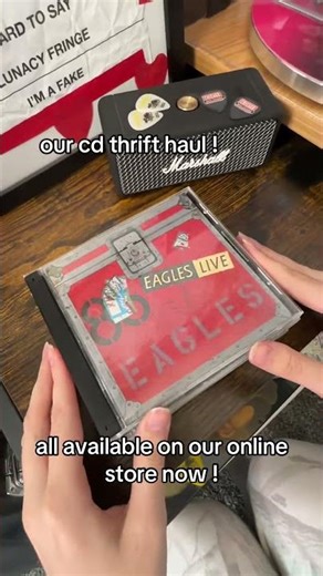 cd haul at the thrift !