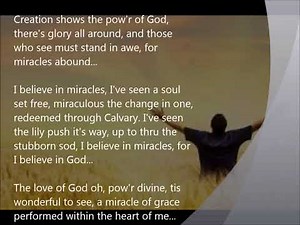 @I Believe in Miracles@