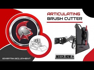 Spartan Equipment Skid Steer Articulating Brush Cutter 1