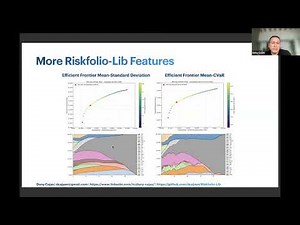 Dany Cajas — Riskfolio-Lib: Advanced Portfolio Optimization