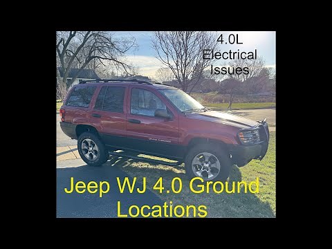 Jeep WJ 4.0 Ground Locations