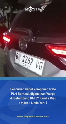 Attempting to Flee, PLN Transformer Thief Caught by Residents