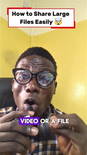 Easiest Way to Share Large Files Online 🤯 #ai #wetransfer #pc #tech