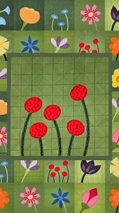 25 reactions | New in the shop! An all-new updated version of my Wild Flowers applique pattern.  This pattern is super easy! I designed it especially for beginners, but built in some fun options for more experienced quilters as well. 殺 https://shop.shinyhappyworld.com/collections/applique-quilt-patterns/products/wild-flowers-applique-quilt-pattern-workshop | Shiny Happy World | Facebook