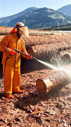 High Pressure Debarking