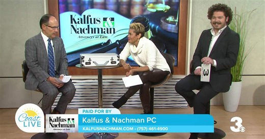 The legal quiz game "Case by Case" from Kalfus & Nachman on Coast Live