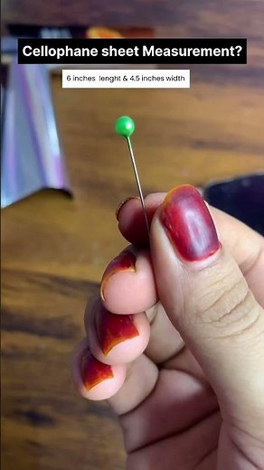 Cellophane Sheet Measurements | how to cut cellophane sheet | how to roll cone #mehndi #henna