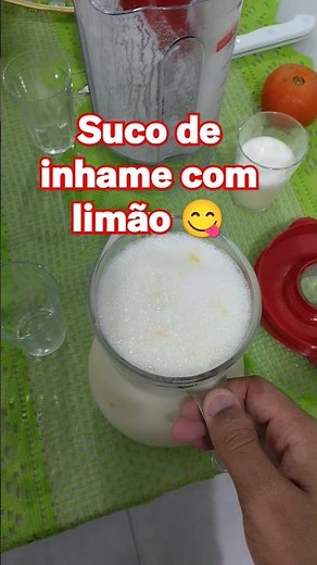 suco de inhame com limão - vários benefícios para saúde #saude #suco #sucodeinhame