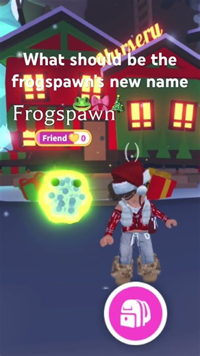 What should I name my mega neon frogspawn? 🐸🎀🎄
