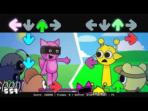 FNF ERECT - Yet Another Sprunki FNF Mod V2 | Friday Night Funkin' x Incredibox Sprunki
