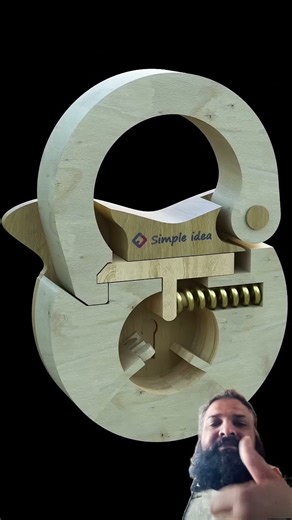 Handcuff Lock Mechanism,,