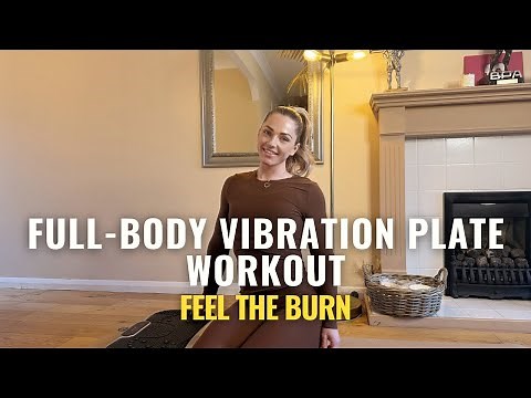Full Body Vibration Plate Workout | 10 Exercises | Tone, Strengthen & Sculpt