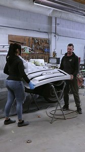 Ford F350 chrome delete color matched UG in @albertaboyscustom ULTRA smooth bodyliner Can't wait to see my clients face when he picks up his truck today ❤️ 🫰 . #ford #fordnation #trucksofinstagram #trucklife | Hannah Shephard