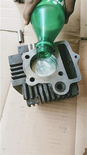 How to Check Ring Piston ✅ motorcycle engine #Ringpistons #bikeengine #viralshorts