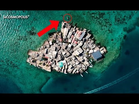 ASÍ VIVEN en LA ISLA MÁS PEQUEÑA y POBLADA del MUNDO