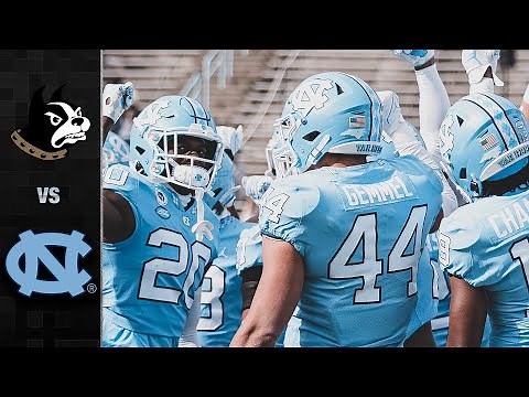 Wofford vs. North Carolina Football Highlights (2021)