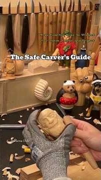 3 Life-Saving Rules to Avoid Injuries and Enjoy Wood Carving SafeWood Carving Tutorial #woodcarving
