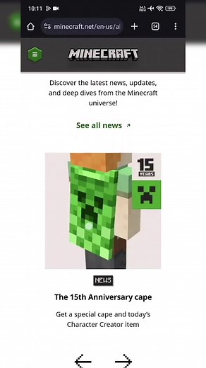 Cara Dapat Cape Creeper Gratis di Minecraft