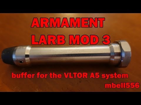 Armament L.A.R.B. Mod 3 AR-15 Buffer for the VLTOR A5 Buffer System