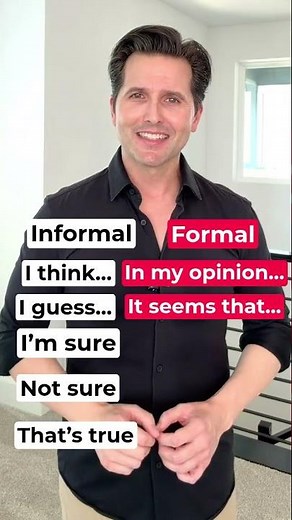 Understanding English Informal vs Formal Words