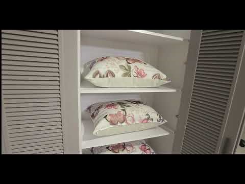 Dulap cu usi lamelare, mobilier creat la comanda de la fabrica de mobila ART VENT din Chisinau