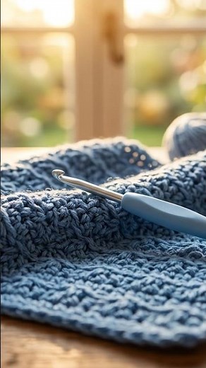A Crochet Stitch That Looks Amazing in Every Color 🌈✨ #crochetcrosai #knitting #crochet