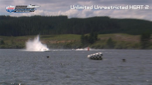 Heat 2 of the Unlimited Unrestricted at Mangakino, featuring Ken Lupton, Andrew Tate, Scott Coker, David Alexander and Kevin Ireland Lucas Oil NZ | Hydro Thunder