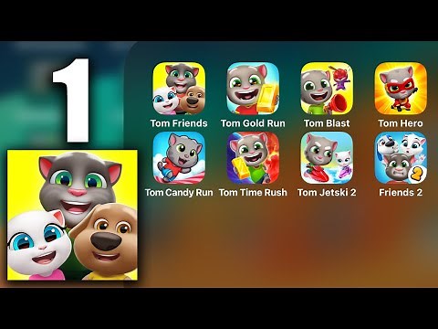 Talking Tom & Friends (Outfit7) Game Review, Gameplay & Walkthrough (iOS / Android) #1